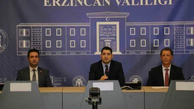 Erzincan Vali Yardımcısı Yusuf İzci başkanlığında, Erzincan Toplu Sera Bölgesi