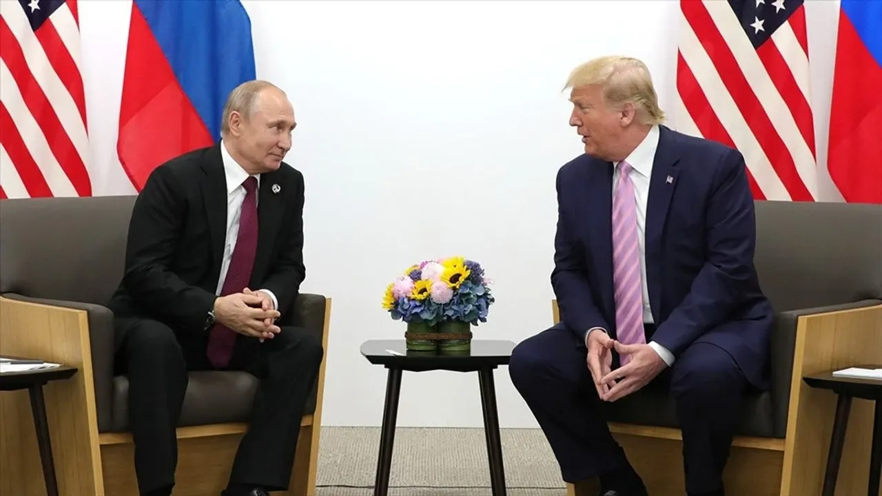 ABD Başkanı Donald Trump, Rusya Devlet Başkanı Vladimir Putin ile