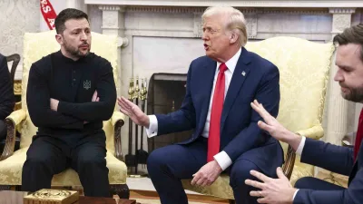 ABD Başkanı Donald Trump, Ukrayna Devlet Başkanı Vladimir Zelenskiy'nin Rusya