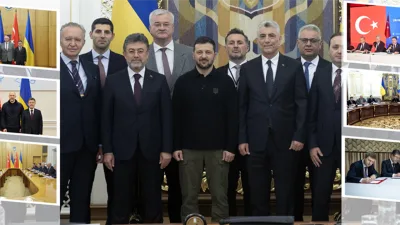 Tarım ve Orman Bakanı İbrahim Yumaklı, Ukrayna Devlet Başkanı Volodimir Zelenskiy