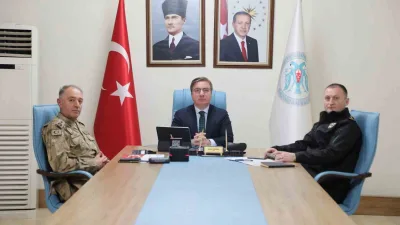 Erzincan Valisi Hamza Aydoğdu, 81 İl Valisi ile yapılan "Ramazan