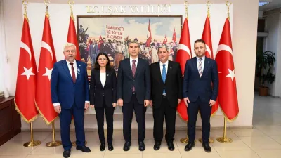 Uşak Valisi Naci Aktaş, Uşak Serbest Muhasebeci Mali Müşavirler Odası