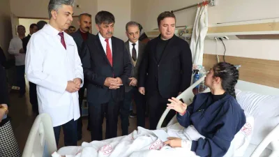 Erzincan Valisi Hamza Aydoğdu, Mengücek Gazi Eğitim ve Araştırma Hastanesi