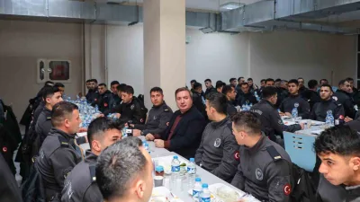 Erzincan Valisi Hamza Aydoğdu, İl Emniyet Müdürü Zafer Baybaba ve