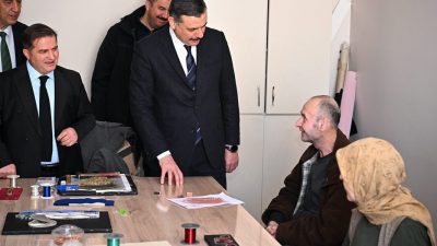 Erzurum Valisi Mustafa Çiftçi, 235 engelli bireyin kaldığı Özel Palandöken