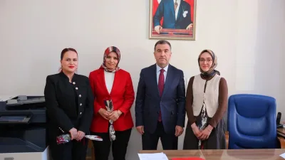 Bayburt Valisi Mustafa Eldivan, 8 Mart Dünya Kadınlar Günü'nde Valilikteki