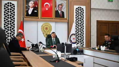Erzurum Valisi Mustafa Çiftçi, 2024-2025 asayiş verilerini değerlendirdi. Suçlarda düşüş