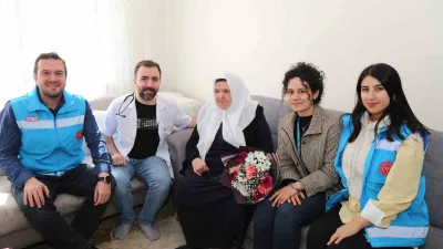 Erzurum'da Evde Sağlık Hizmetleri İl Koordinatörü Dr. Said Talha Zengin