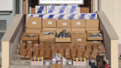 Erzurum'da jandarma ekipleri, Palandöken ilçesinde tütün kaçakçılarına yönelik operasyon düzenledi.