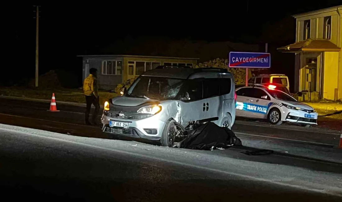 Zonguldak'ta motosikletle hafif ticari aracın çarpışması sonucu 15 yaşındaki Ahmet