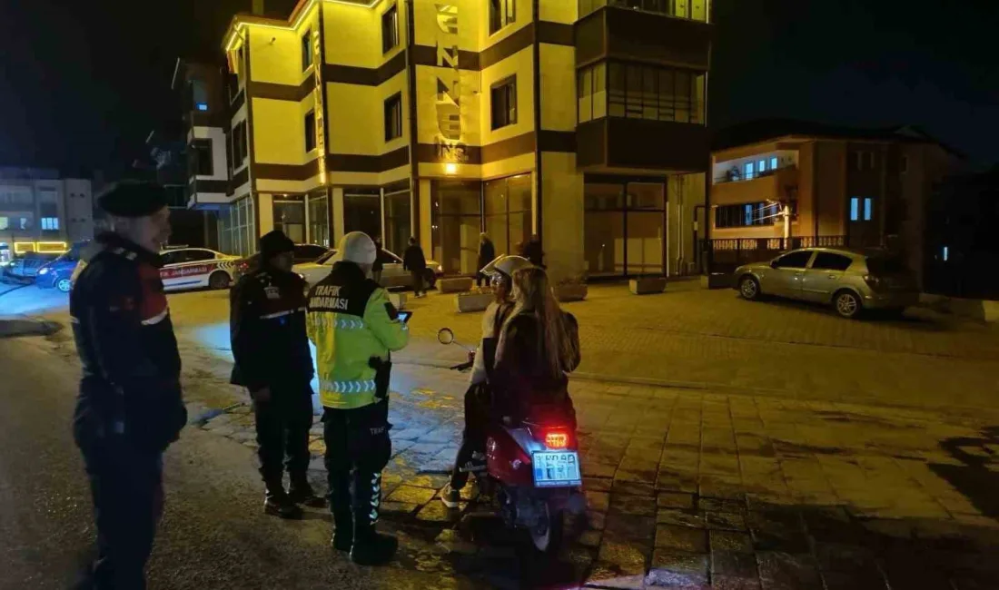 Zonguldak Valiliği, Jandarma ve Emniyet birimlerince yapılan motosiklet denetimlerinde 45