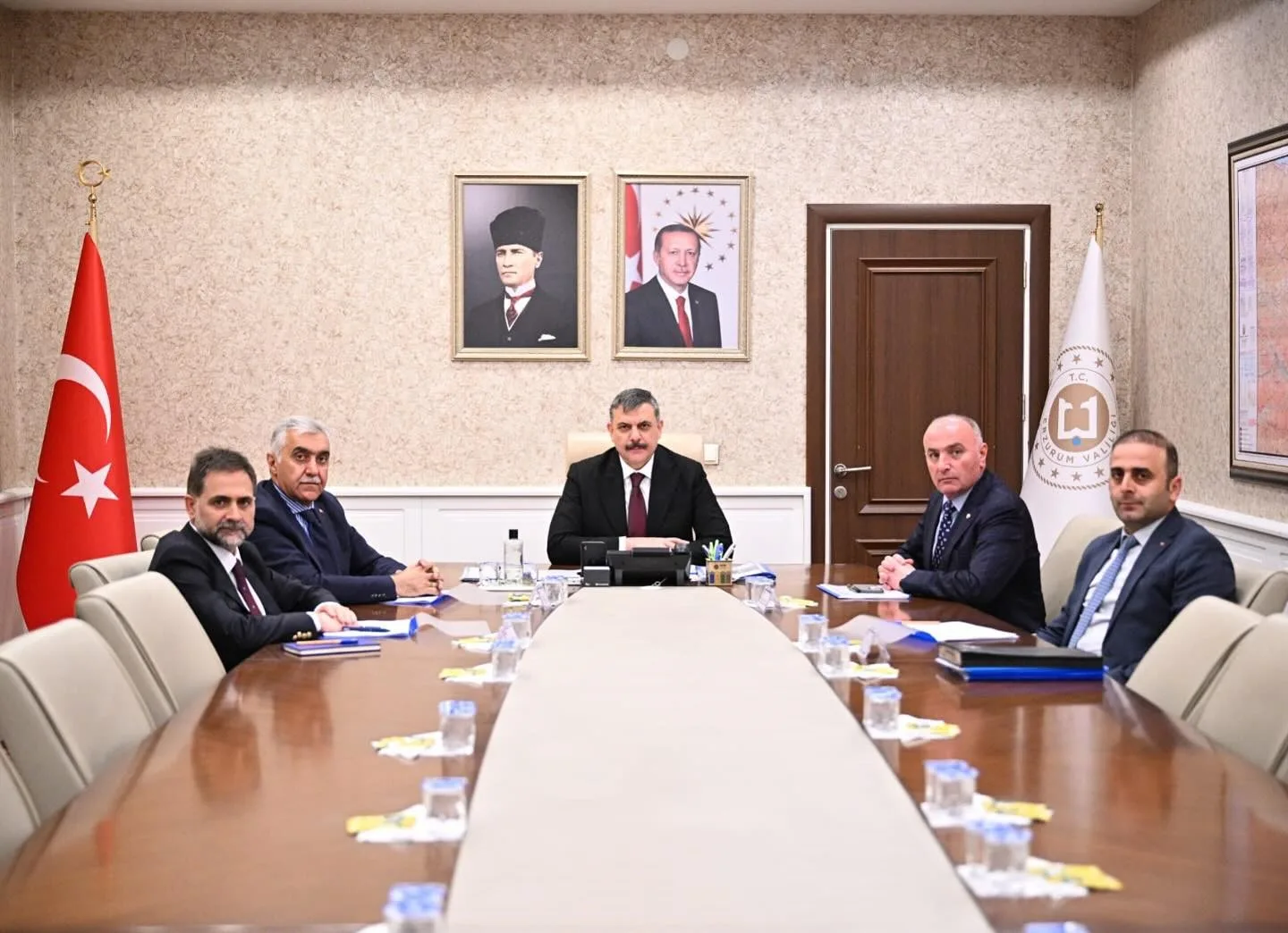 Erzurum 2. OSB Yönetim Kurulu Toplantısı, Vali Mustafa Çiftçi başkanlığında