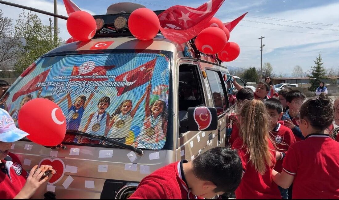 Erzincan Gençlik ve Spor İl Müdürlüğü Gençlik Merkezince, 23 Nisan