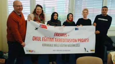 Kırıkkale İl Milli Eğitim Müdürlüğü AR-GE birimi tarafından yürütülen Erasmus