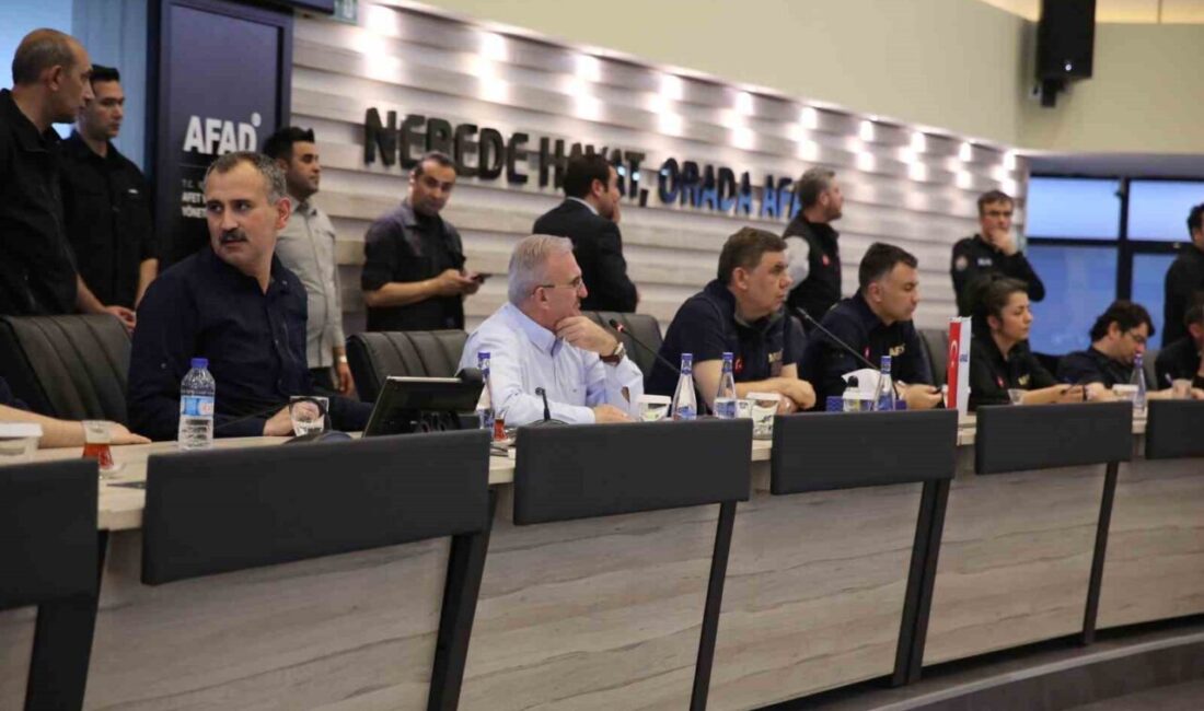 Afet ve Acil Durum Yönetimi Başkanlığı (AFAD) tarafından yapılan açıklamada,
