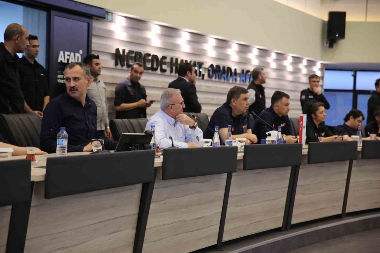 Afet ve Acil Durum Yönetimi Başkanlığı (AFAD) tarafından yapılan açıklamada,