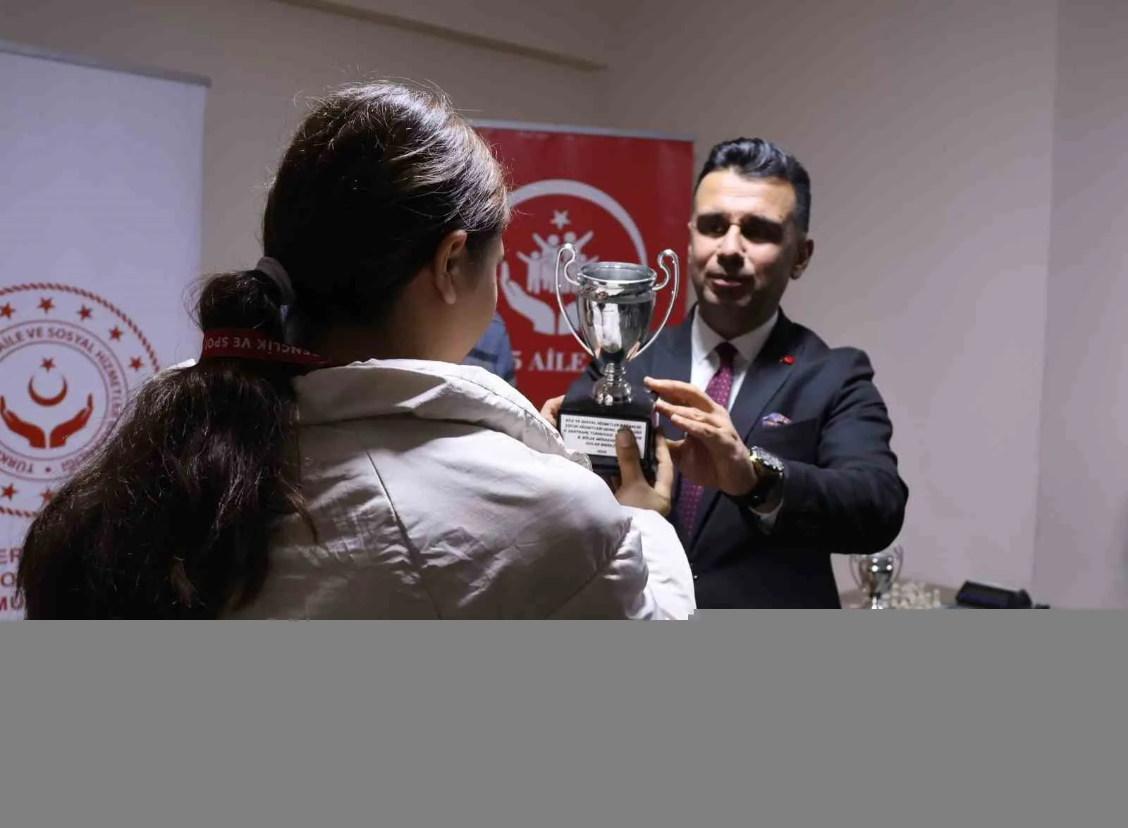 Erzurum, Çocuk Hizmetleri Genel Müdürlüğü koordinesinde düzenlenen 9. Satranç Turnuvası