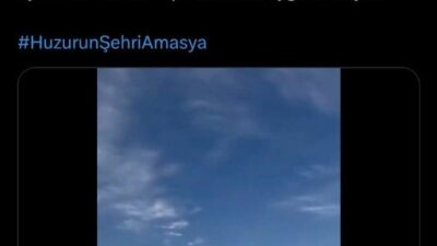 Amasya’da havalimanı yolunda otomobille drift atarak trafik güvenliğini tehlikeye atan