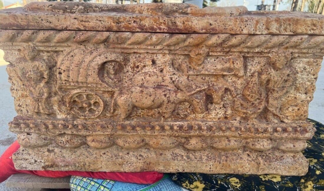 Amasya’da jandarmanın düzenlediği operasyonda Roma dönemine ait olduğu değerlendirilen mini