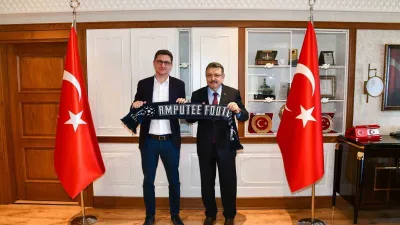 Trabzon Büyükşehir Belediye Başkanı Ahmet Metin Genç, Trabzon’da düzenlenecek Ampute