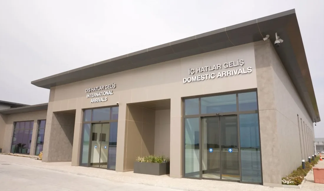 Antalya Havalimanı'nın yeni iç ve dış hat terminal binalarının resmi