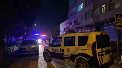 Kocaeli’nin Körfez ilçesinde bir apartmanı saran gaz kokusu sebebiyle bina