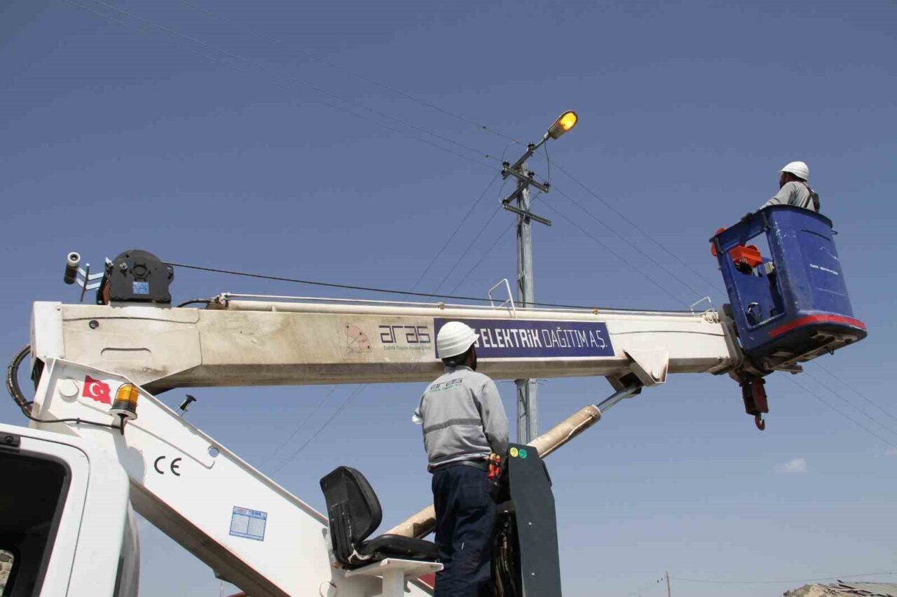 Aras Elektrik, hizmet verdiği bölgelerde (Ağrı, Ardahan, Bayburt, Erzincan, Erzurum,