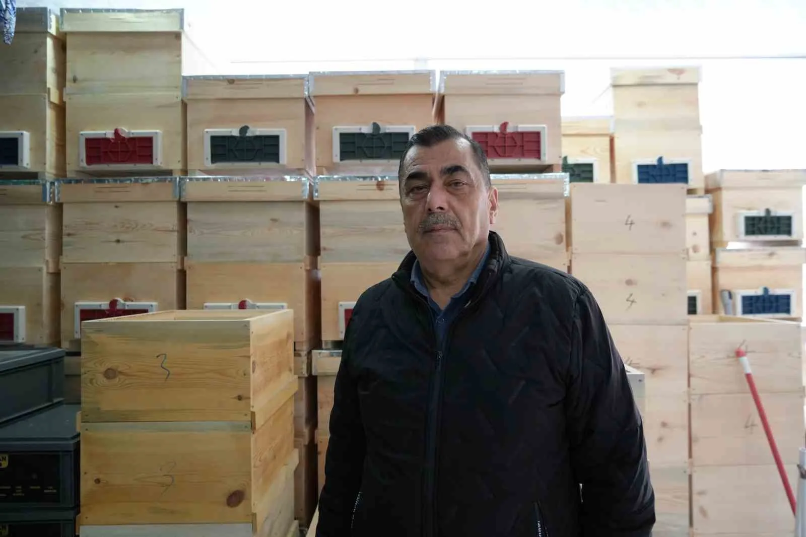 Erzincan Arı Yetiştiricileri Birliği Başkanı Rahmi Özendi Erzincan’da meydana gelen