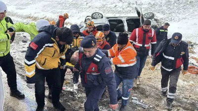 Sivas-Malatya karayolunda Yağdonduran tüneli çıkışında meydana gelen trafik kazasında Y.S'nin