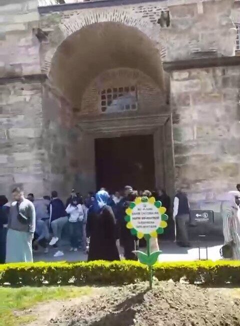 İstanbul’un Silivri açıklarında 6.2 büyüklüğünde meydana gelen depremin ardından Ayasofya-i