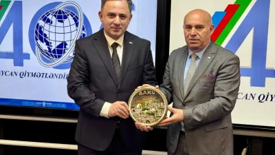 Türk Devletleri Kıymetlendiricileri Birliği Başkanı Vügar Oruç, İstanbul Gazeteciler Federasyonu