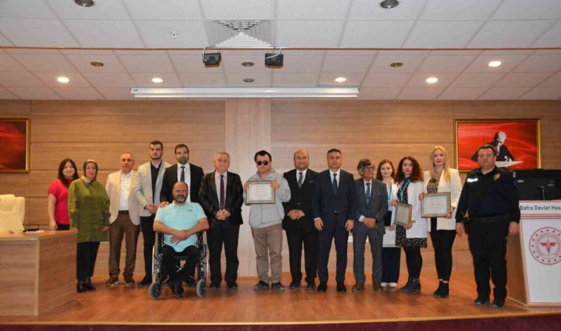Samsun’un Bafra Devlet Hastanesi tarafından “Engelden Başarıya Uzanan Yol” etkinliği