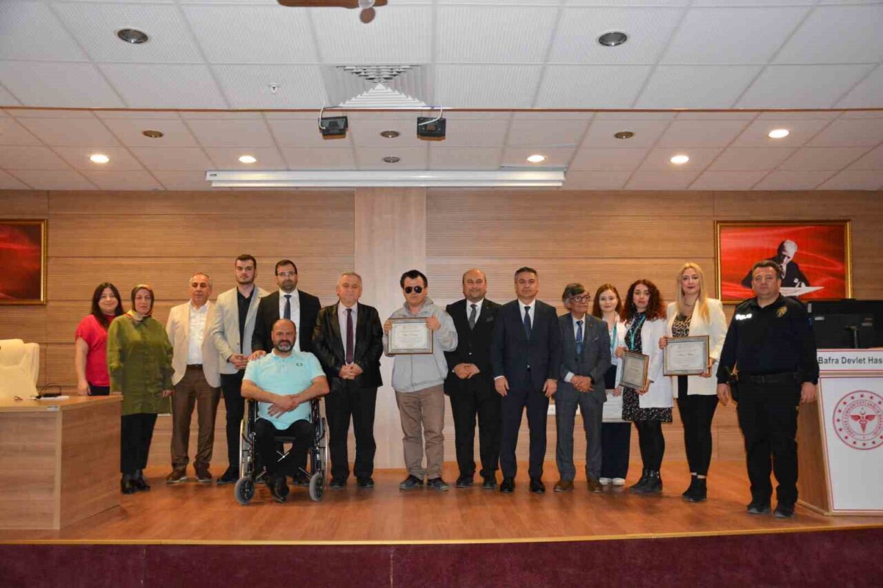 Samsun’un Bafra Devlet Hastanesi tarafından “Engelden Başarıya Uzanan Yol” etkinliği