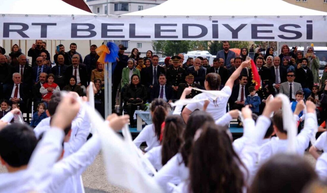 23 Nisan Ulusal Egemenlik ve Çocuk Bayramı, Bayburt’ta coşkuyla kutlandı.