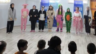 Bayburt Gençlik Merkezi Çocuk Etkinlikleri Öğrenci Topluluğu tarafından Aydıntepe Anaokulunda