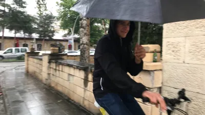 Bayburt'ta süren şiddetli yağışlar köylerde sele neden olurken, kent merkezinde