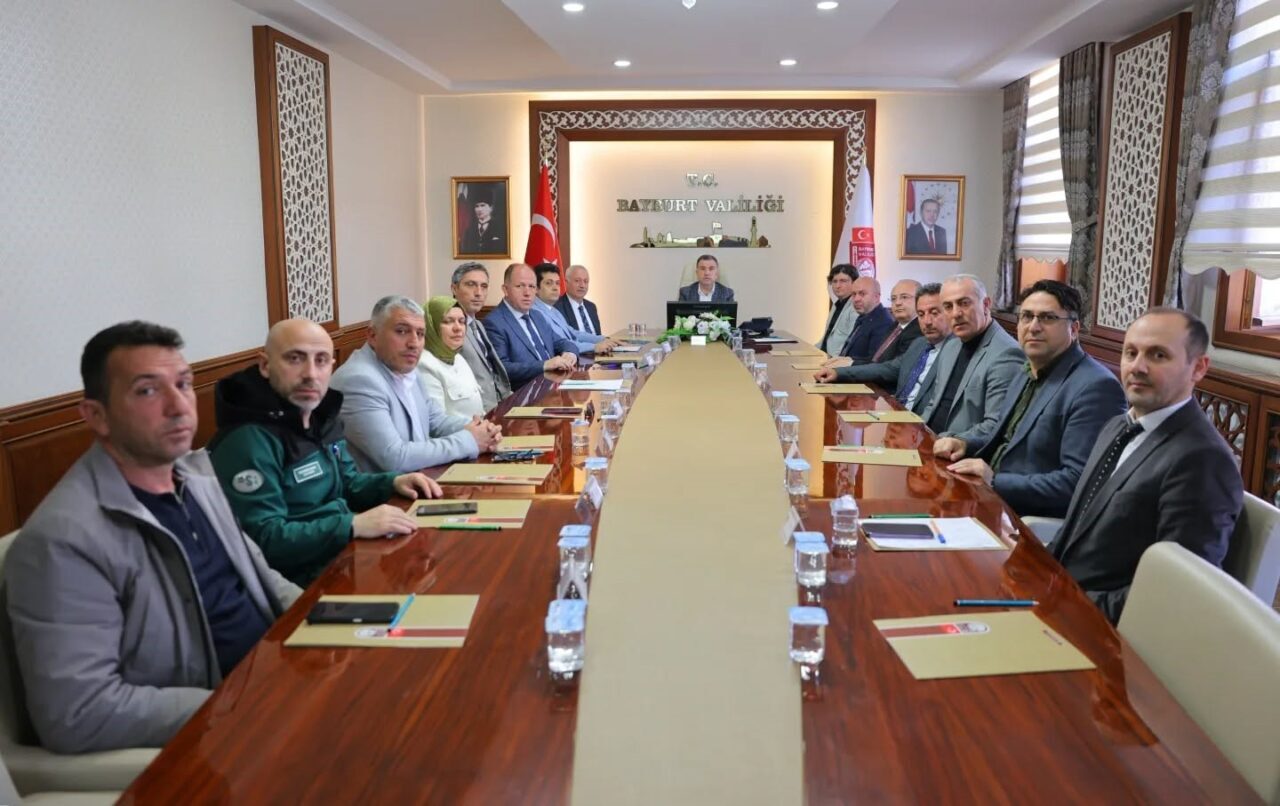 Bayburt Valisi Mustafa Eldivan başkanlığında, İl İstihdam ve Mesleki Eğitim