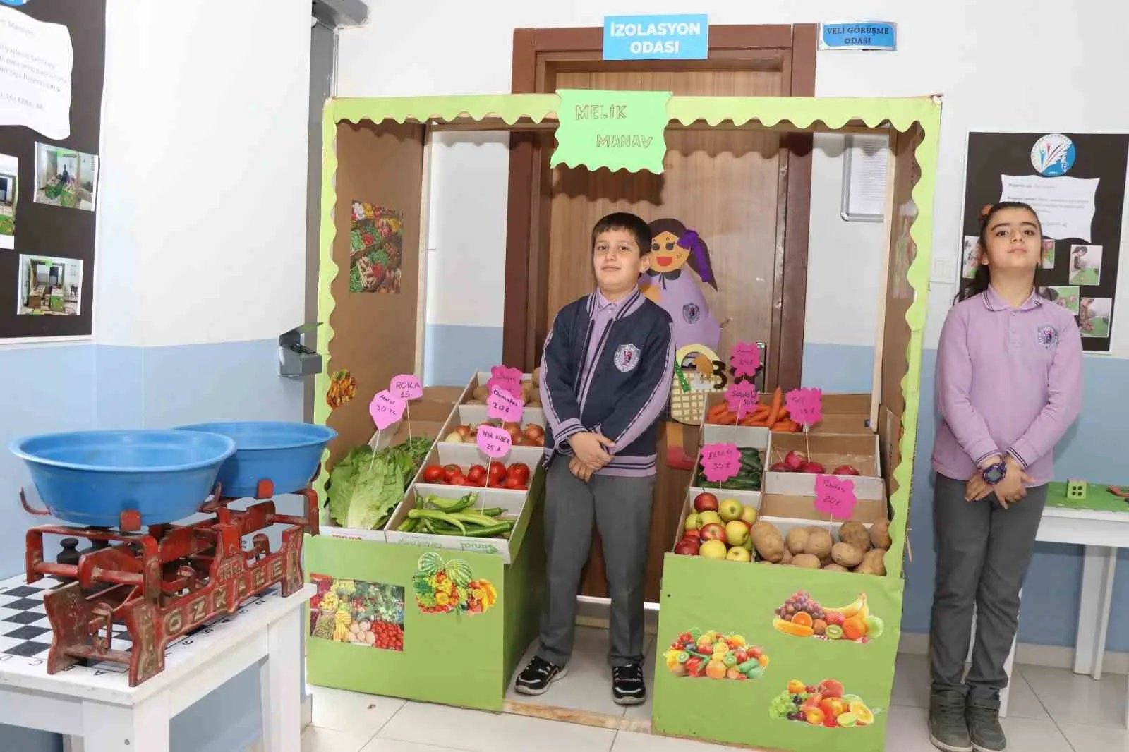 Erzurum’un Oltu ilçesinde çocuklar matematiği daha eğlenceli ve kolay öğrenmek