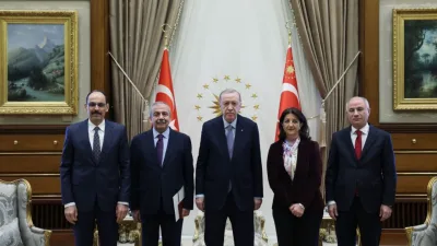 Cumhurbaşkanı Erdoğan, DEM Parti heyetini kabul ederek 'Terörsüz Türkiye' süreciyle