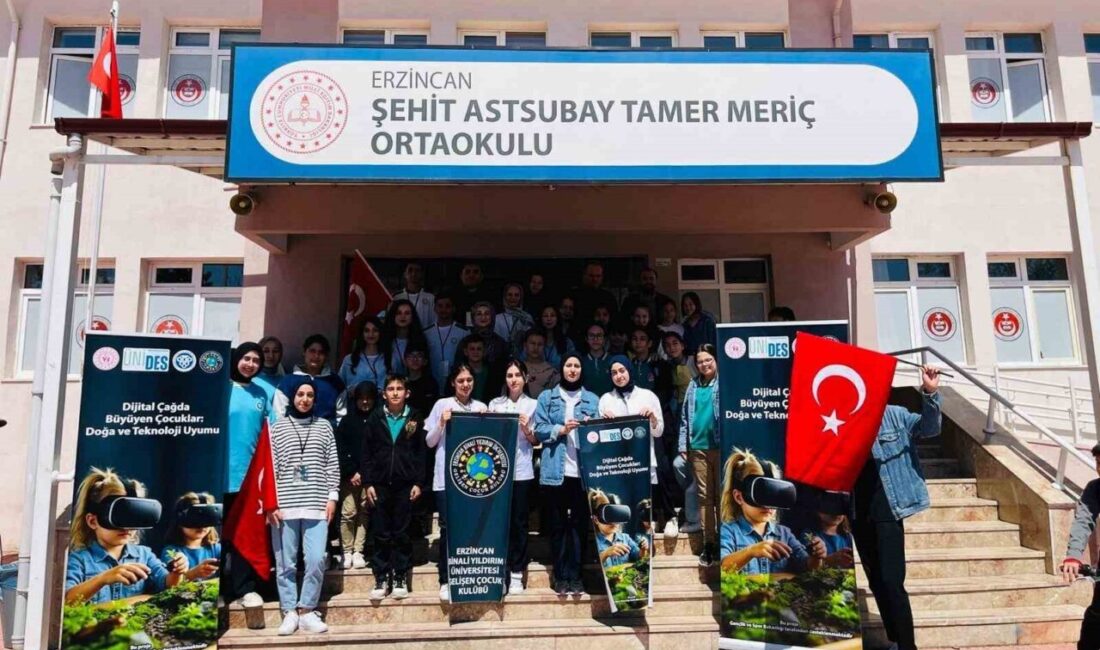 Erzincan Şehit Astsubay Tamer Meriç Ortaokulunda “Doğa ve Kodlama” etkinliği