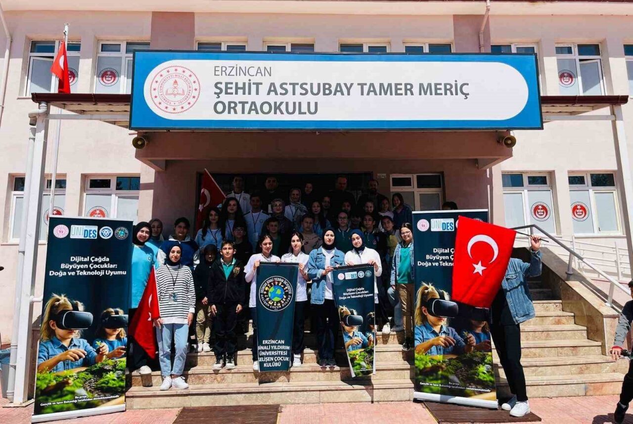 Erzincan Şehit Astsubay Tamer Meriç Ortaokulunda “Doğa ve Kodlama” etkinliği