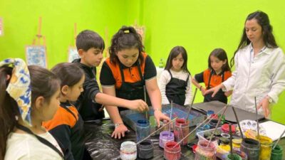 Erzincan Gençlik ve Spor İl Müdürlüğü İliç Gençlik Merkezi’nde Ebru