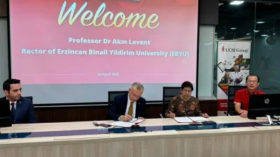 Erzincan Binali Yıldırım Üniversitesi ile Malezya'nın lider üniversitesi UCSI arasında