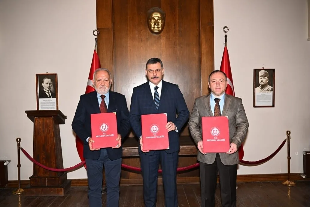 Erzurum’da sınıf sayısı yetersiz olan inşaat ömrünü tamamlayan okulun yerine