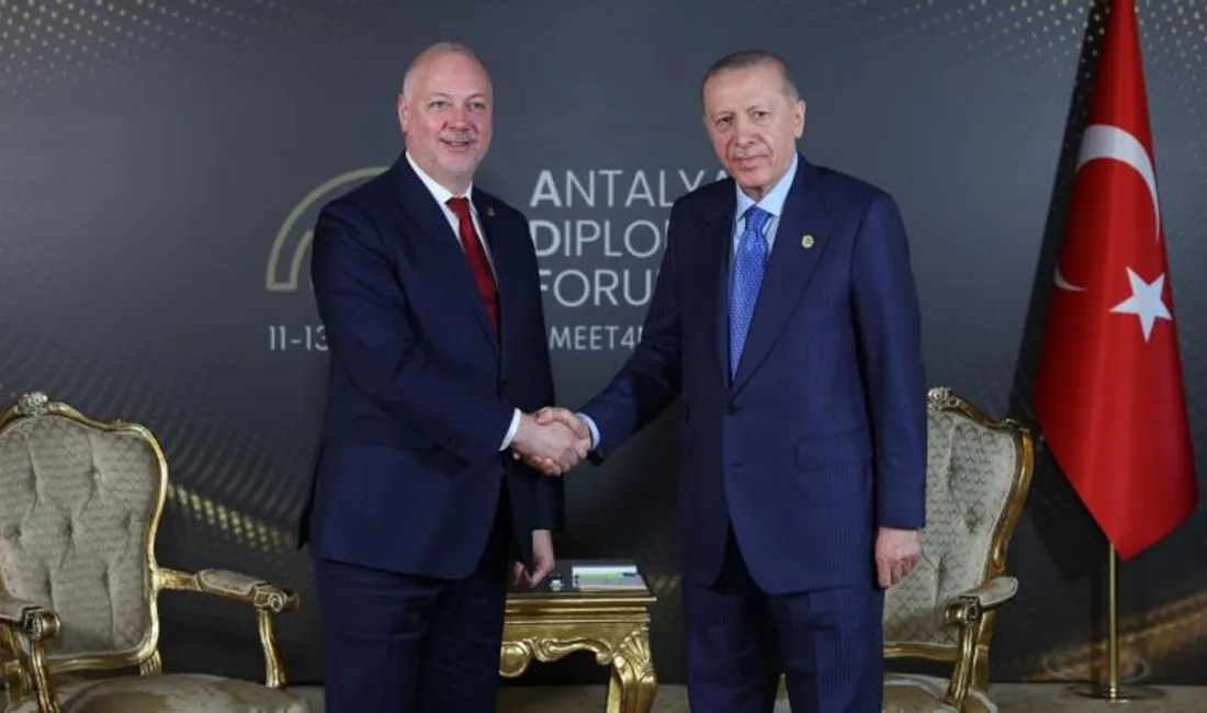Cumhurbaşkanı Recep Tayyip Erdoğan, Antalya Diplomasi Forumu'nun ikinci gününde, Bulgaristan