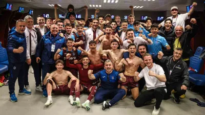 Trabzonspor U19 takımı, UEFA Gençlik Ligi'nde elde ettiği başarı sonrası