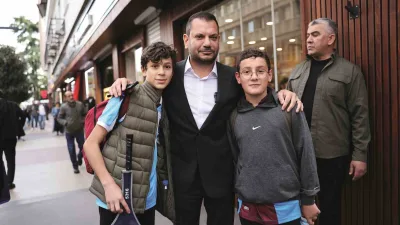 Trabzonspor Başkanı Ertuğrul Doğan, U19 takımının Inter'i yenerek UEFA Gençlik