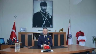 Erzincan İl Emniyet Müdürü Zafer Baybaba, 10 Nisan Polis Haftası'nda