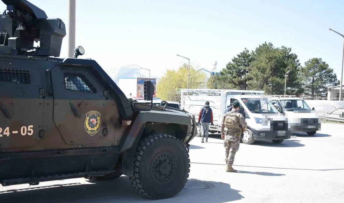 Erzincan İl Emniyet Müdürlüğü, gerçekleştirdiği huzur ve güven uygulamasında 20