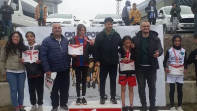 Şehit Jandarma Er Fatih Caybaşı Ortaokulu öğrencisi Zeynep Tuzlacı, Erzurum’da